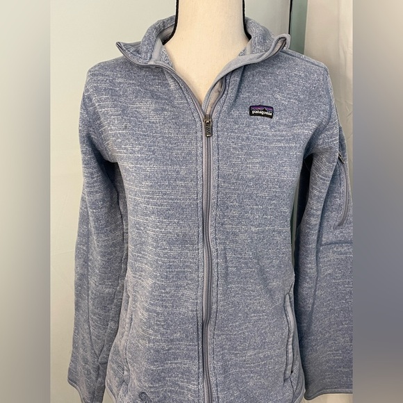 Patagonia better sweater fleece jacket light blue full zip - Picture 3 of 15